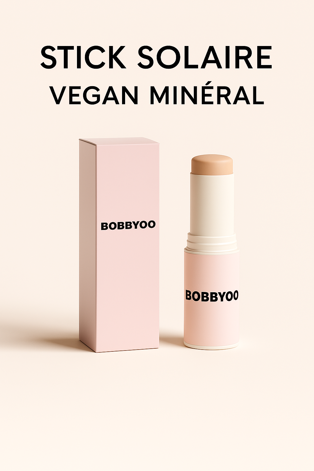 BOBBYOO® - Stick Solaire Vegan Minéral SPF 50