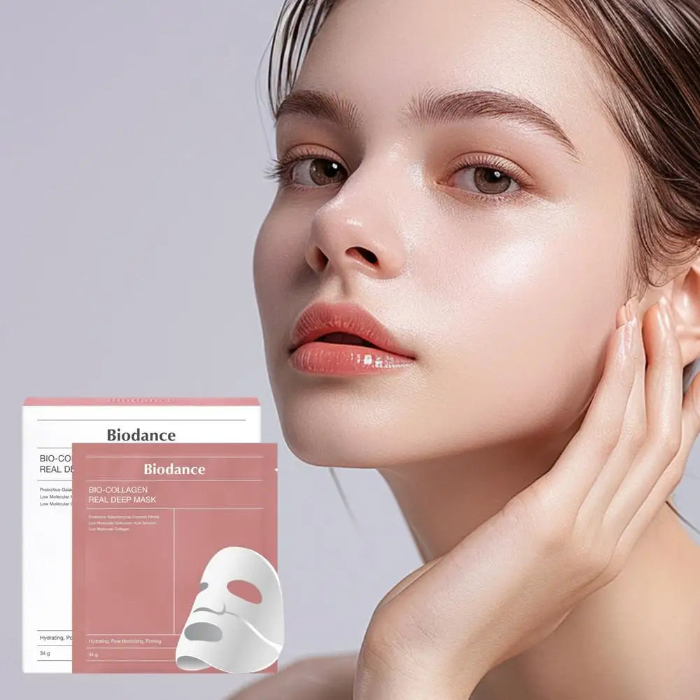 Masque facial au collagène - X1 - Livraison gratuite!