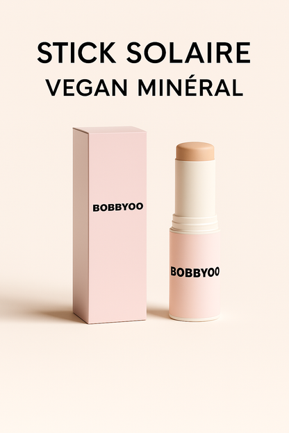 BOBBYOO® - Stick Solaire Vegan Minéral SPF 50